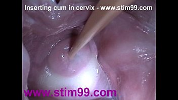 insertion semen cum son force mom for sex in cervix wide stretching pussy speculum 